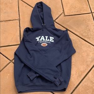 Yale Football Hoodie Champion